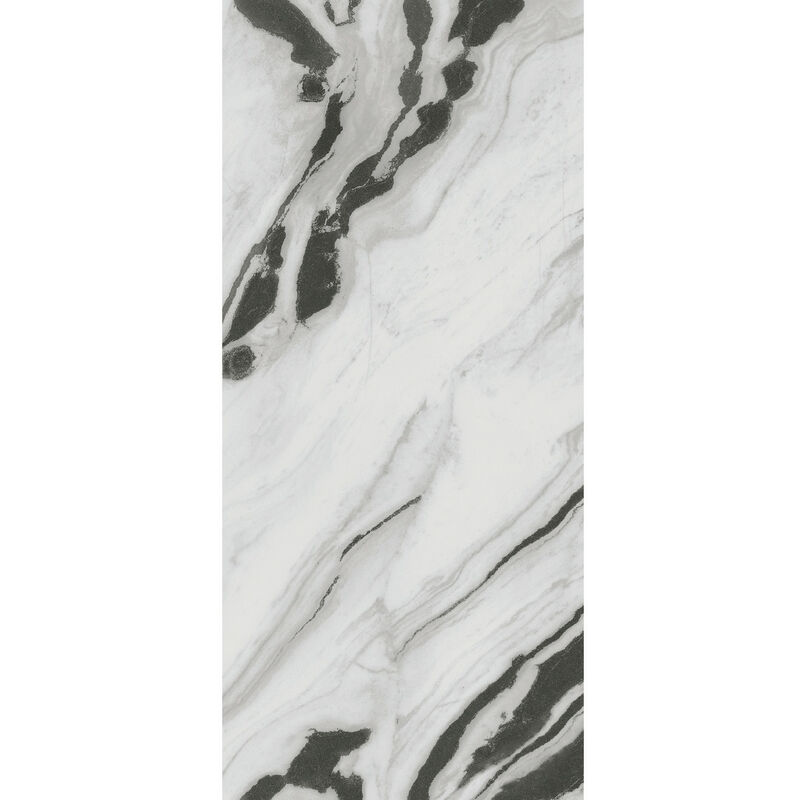 Rak Panda White Full Lappato 120cm x 260cm Porcelain Wall and Floor Tile - AGB62PDMBWHEZHSC6P - White