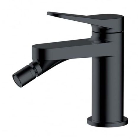 RAK Petit Round Matt Black Bidet Mixer - RAKPER3006B