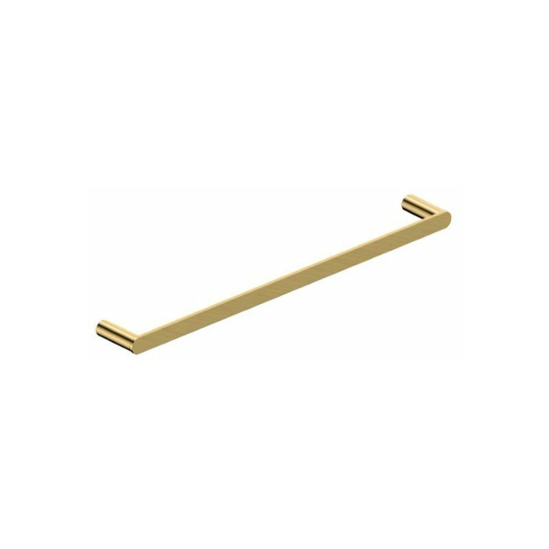 Rak Petit Round Towel Bar - 450mm Wide - Brushed Gold