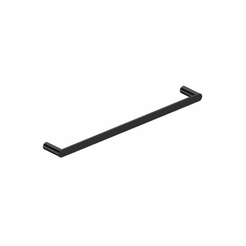 Rak Petit Round Towel Bar - 600mm Wide - Matt Black