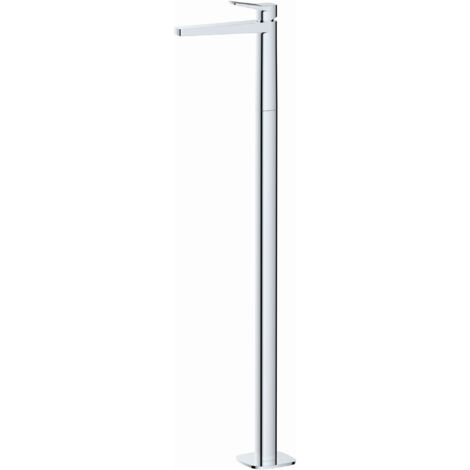 RAK Petit Square Chrome Floorstanding Basin Mixer Tap - RAKPES3030C