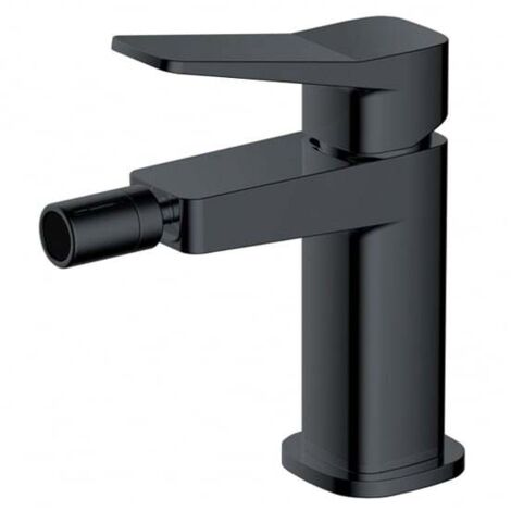 RAK Petit Square Matt Black Bidet Mixer Tap - RAKPES3006B