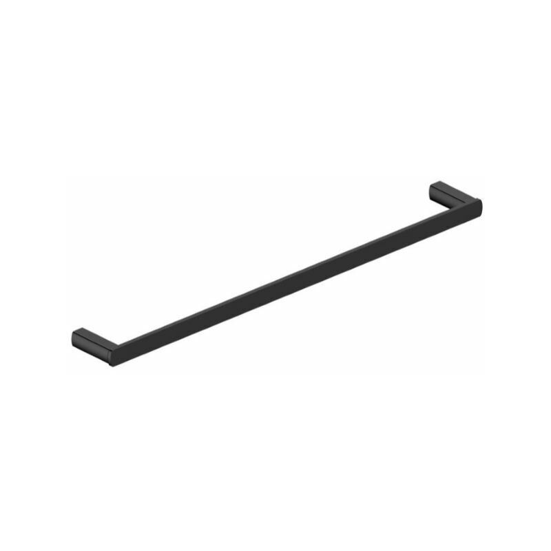 Rak Petit Square Towel Bar - 600mm Wide - Matt Black