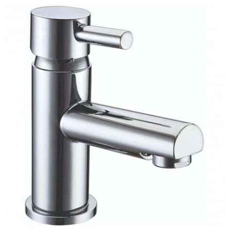 RAK Prima Mono Basin Mixer Tap with Clicker Waste - Chrome