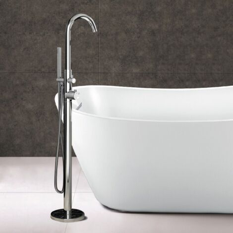 RAK Prima Tech Freestanding Bath Shower Mixer Tap - RAKPRT3014