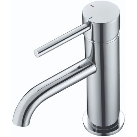 RAK Prima Tech Mono Basin Mixer Tap with Clicker Waste - RAKPRT3001