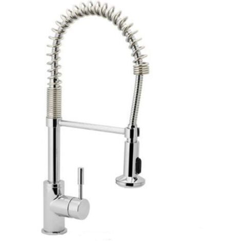 RAK RAKKIT012 Pull Out Kitchen Sink Mixer Tap Side Lever - Chrome