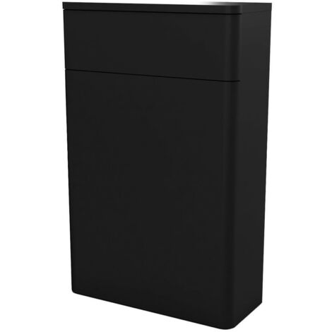 RAK Resort Back to Wall WC Unit 500mm Wide - Matt Black