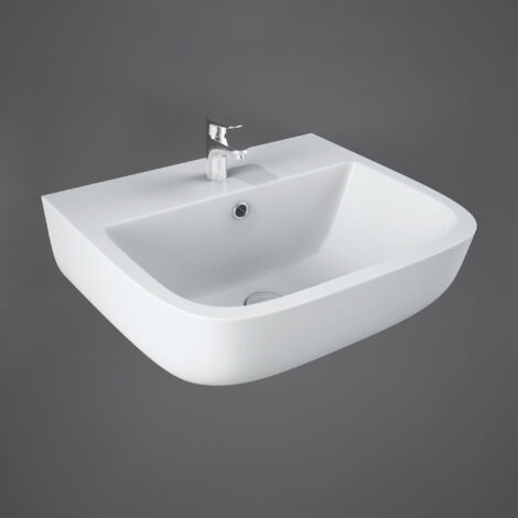 RAK Series 600 Cloakroom Basin 400mm Wide - 1 Tap Hole