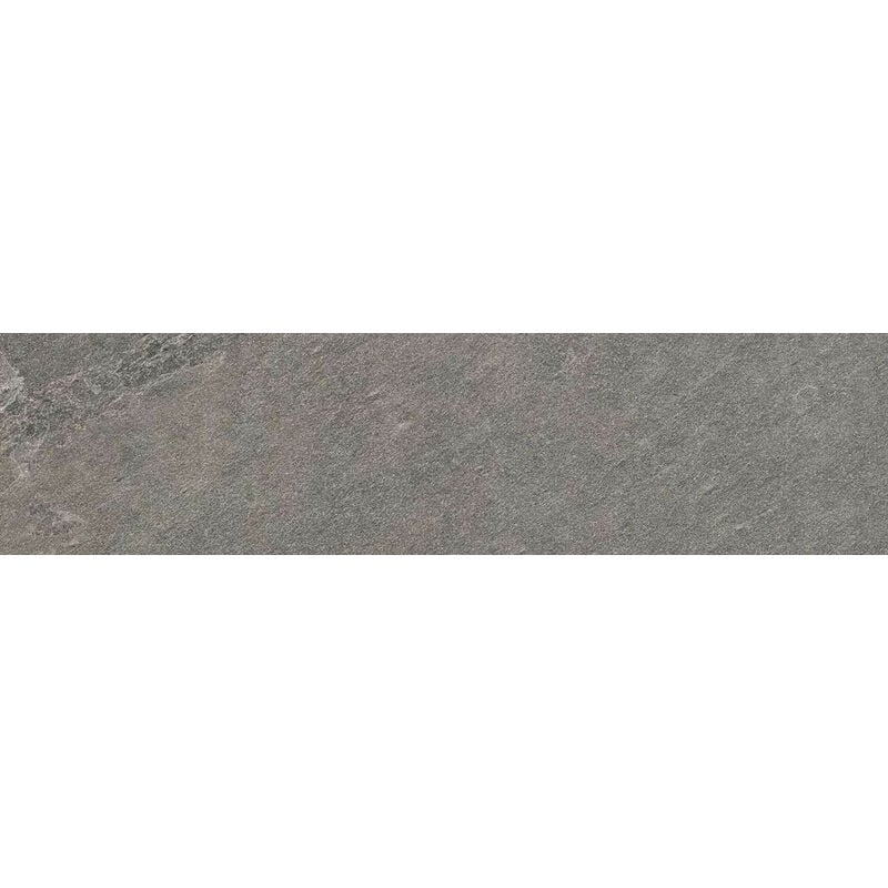 Rak Shine Stone Dark Grey Matt 15cm x 60cm Porcelain Wall and Floor Tile - ACT-06ZSHS-DGY.2RC - Stone Dark Grey