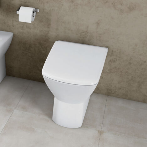 RAK Summit Back to Wall Toilet - Soft Close Seat