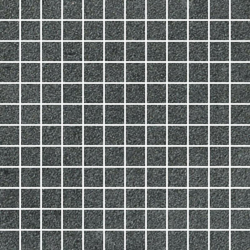 Rak Surface Ash Matt 30cm x 30cm Sheet 2.3cm x 2.3cm Squares Porcelain Mosaic Tile - AM-GZSUR-AS.RT/2H - Ash