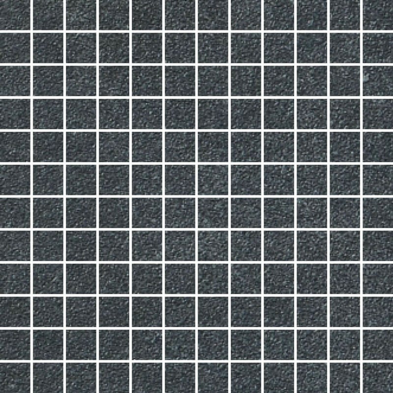 Rak Surface Night Matt 30cm x 30cm Sheet 2.3cm x 2.3cm Squares Porcelain Mosaic Tile - AM-GZSUR-NT.RT/2H - Night