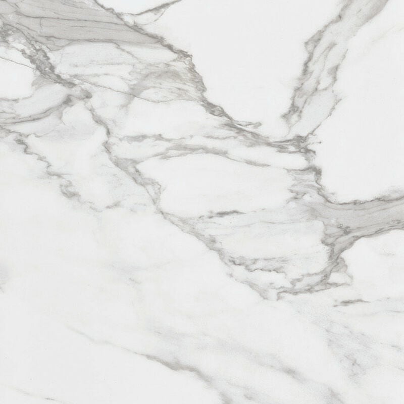 Rak Tech-Marble White Statuario Honed 60cm x 60cm Porcelain Wall and Floor Tile - A06GTCMB-WST.O0X0P - White Statuario