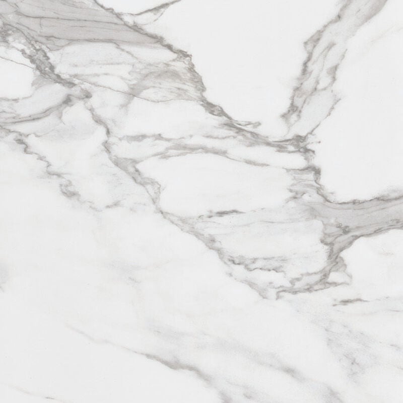 RAK Tech-Marble White Statuario Polished 60cm x 60cm Porcelain Wall and Floor Tile - A06GTCMB-WST.X0X0P