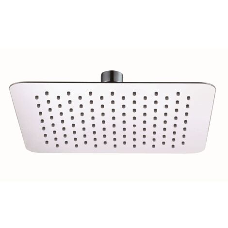 RAK Ultra Slim Air Induction Square Shower Head - Chrome