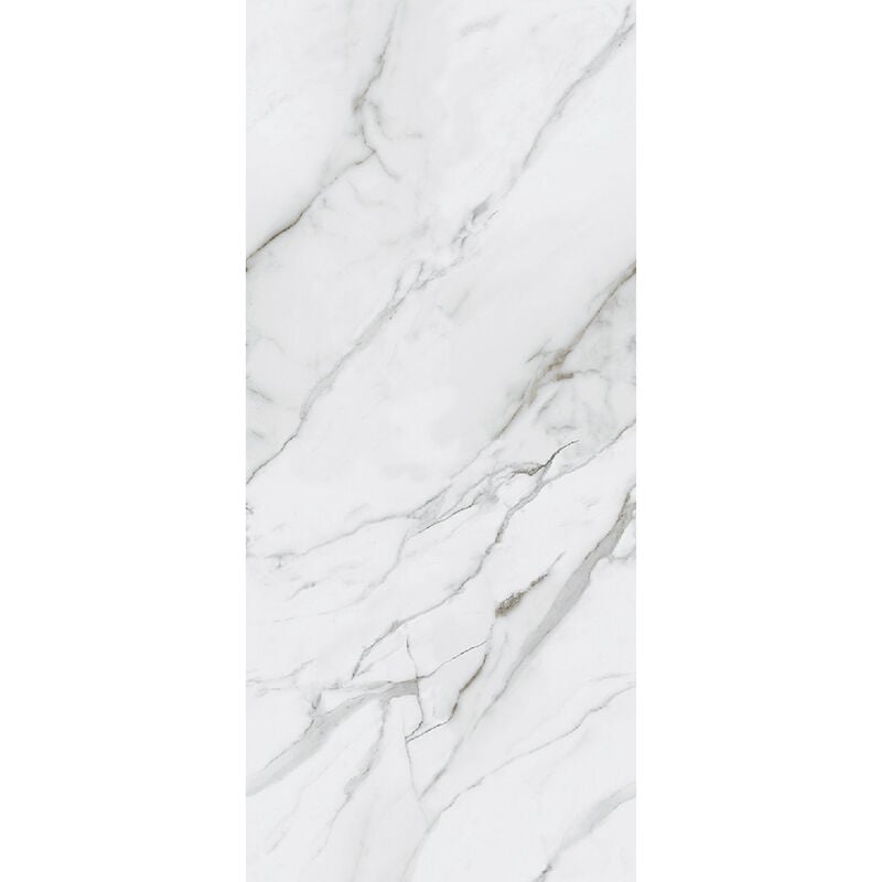 RAK Versilia White Full Lappato 120cm x 240cm Porcelain Wall and Floor Tile - AGB46VSMBWHEZHSC3P - White