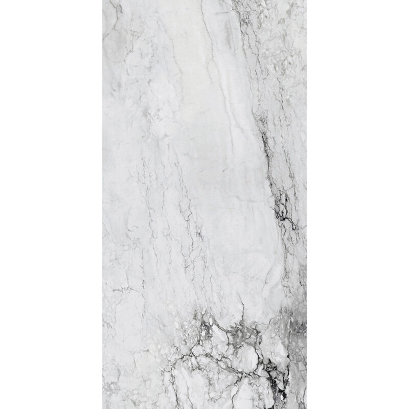 Rak Medicea White Matt 60cm x 120cm Porcelain Wall and Floor Tile - A12GMDMB-WHE.M0X5R - White