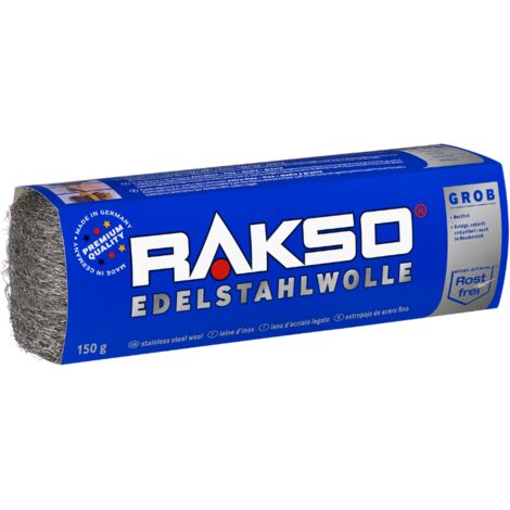 Rakso Edelstahlwolle grob 5 - 720500