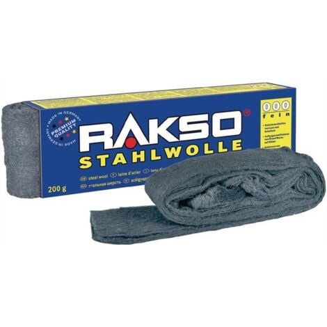 RAKSO STAHLWOLLE extrem fein 0000 200 g