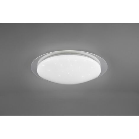RALITY LEUCHTEN - PLAFONIERA BILBO A LEDCON DIFFUSORE BIANCO EFFETTO STELLE