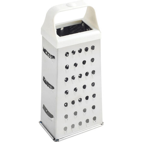 Rallador 4 caras de acero inoxidable