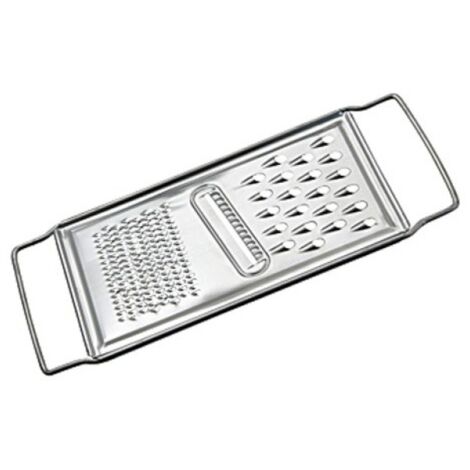 Rallador Cocina Manual Plano 3Usos Inox FackelManual