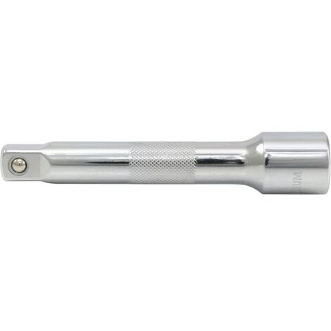 Rallonge 1/2'', poli, Long. : 125 mm
