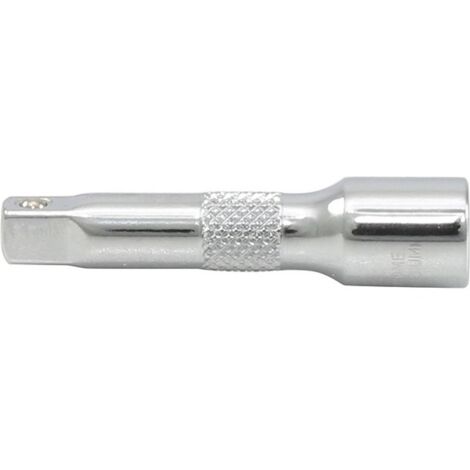 Rallonge 1/4'', poli, Long. : 50 mm