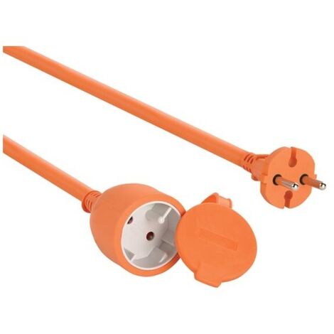 RALLONGE 25 m - 2G1.5 - câble: H05VV-F 2x1.5 mm² - puissance max.: 3500 W
