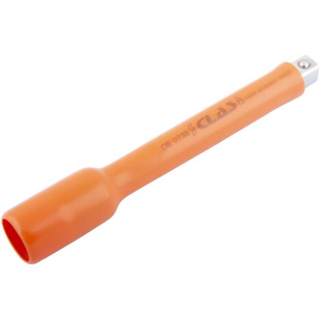 Rallonge 3/8" L.140mm isolée 1000V premium IEC 60900 en Crv - OE 0738 - CLAS Equipements