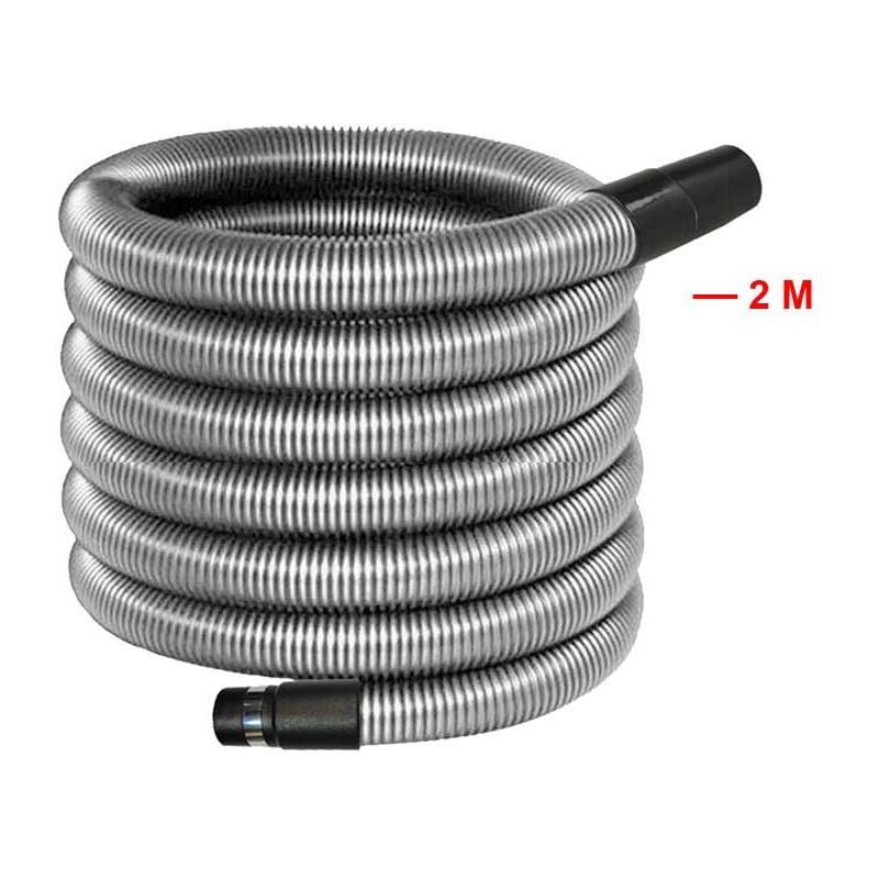 Atepac - Rallonge flexible gris - longueur au choix (de 2m à 7m) - 2m