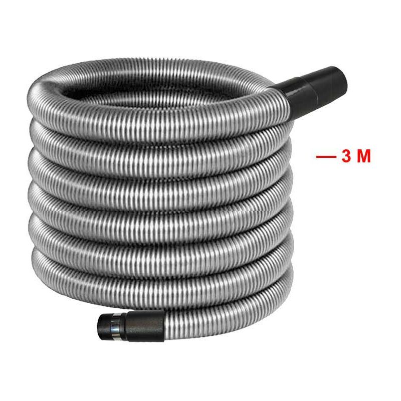 Atepac - Rallonge flexible gris - longueur au choix (de 2m à 7m) - 3m