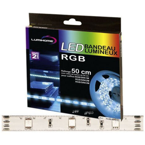 Rallonge 50cm Ruban LED RGB Lumihome®