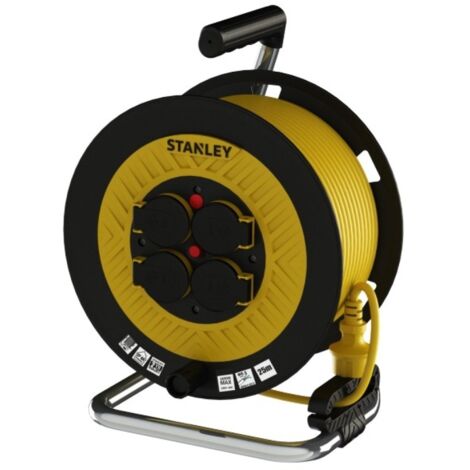 Rallonge avec bobine Stanley SXECFL2RBVE 40 m 3x1 5 mm²