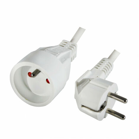 RALLONGE AVEC TERRE 5M  3X1.5MM2