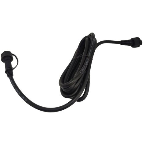 Rallonge câble 2,5 mètres étanche IP68 – Connecteurs mâle/femelle – Tension 12-230V pour spots encastrables – Limão
