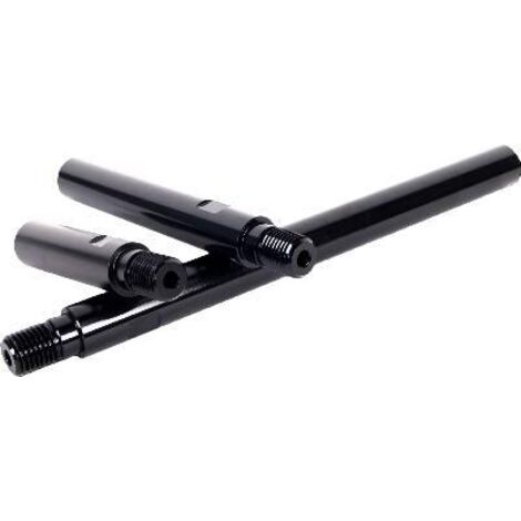 Rallonge carotteuse diamant 400mm Ø 40mm – Raccord 1 1/4" – Finition oxyde noir antirouille – Pour béton armé – Holzinger