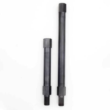Rallonge 500mm couronne pour carotteuse diamant – Ø 40mm – Raccord 1 1/4' – Finition oxyde noir pour durabilité accrue – Holzinger