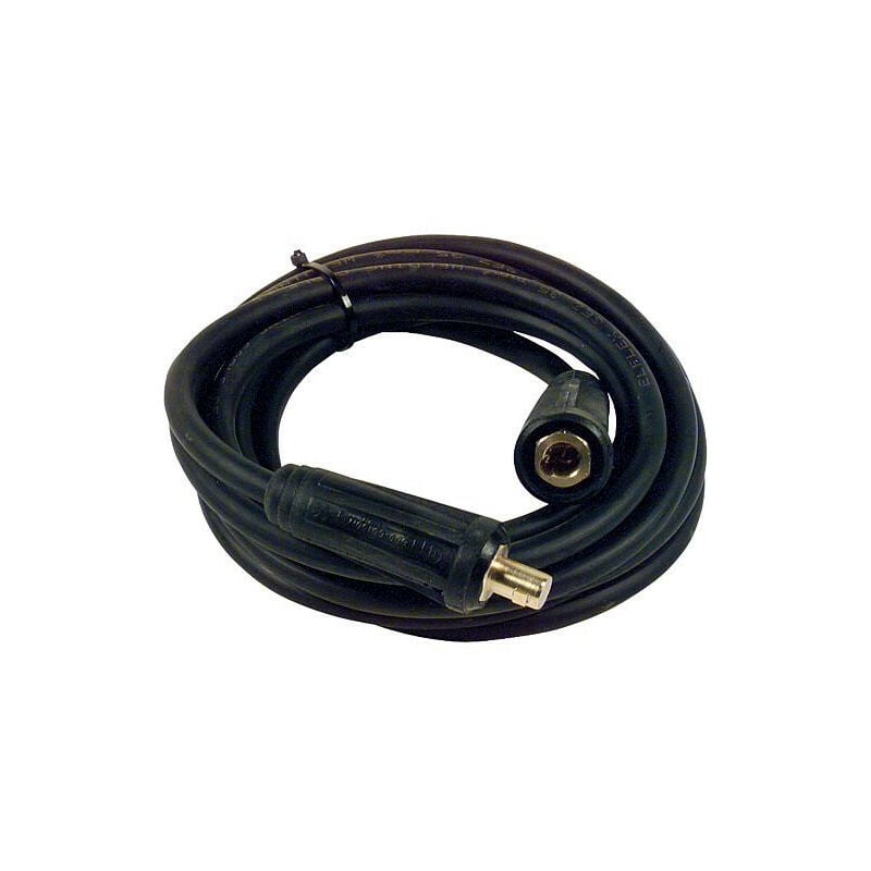Rallonge câble soudure 35qmm 5 metres avec embout 13mm