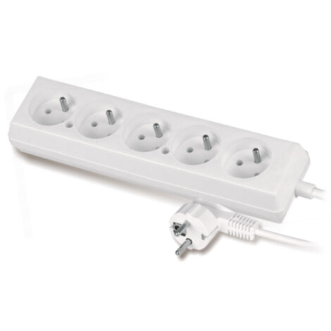 RALLONGE DE BOÎTIER 5 PRISES 3 MÈTRES AVEC/SANS - VT-300-1503