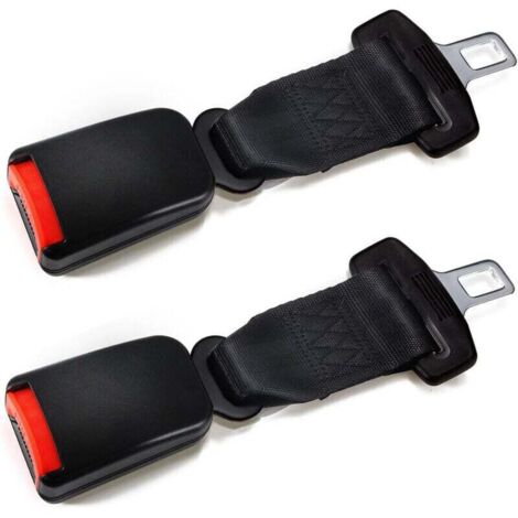 Rallonge de ceinture de sécurité, rallonge de ceinture de sécurité de voiture, boucle de ceinture de sécurité (Thsinde) 20CM