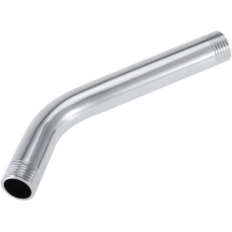 Rallonge De Douche, Bras de Douche En Acier Inoxydable Résistant à L'usure Antirouille Fixé Au Mur De Bras Rallonge De Poche Accessoire De Tuyau De Salle De Bains Longue Durée De Vie