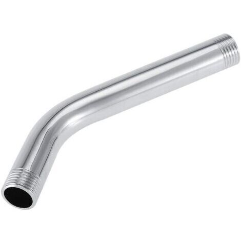 Rallonge De Douche, Bras de Douche En Acier Inoxydable Résistant à L'usure Antirouille Fixé Au Mur De Bras Rallonge De Poche Accessoire De Tuyau De Salle De Bains Longue Durée De Vie