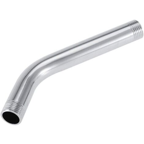 Rallonge De Douche, Bras de Douche En Acier Inoxydable Résistant à L'usure Antirouille Fixé Au Mur De Bras Rallonge De Poche Accessoire De Tuyau De Salle De Bains Longue Durée De Vie