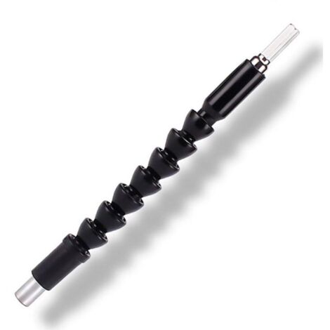 Rallonge de foret flexible, tournevis électrique universel à tige souple, rallonge de foret, bielle de perceuse à main allongée, tuyau de pliage multifonctionnel (200 mm)