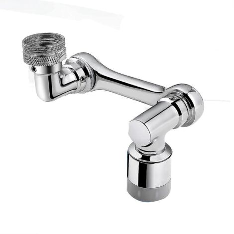 Rallonge de robinet de lavabo, aérateur de robinet universel à bras robotisé 1080°, robinet de lavabo 2W