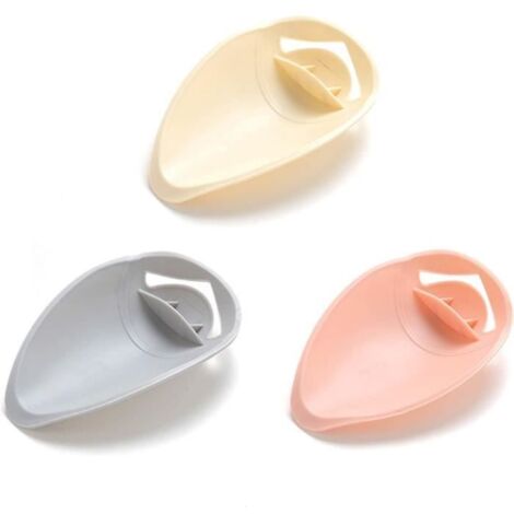 Rallonge de robinet - Non spécifié - Évier - Plastique - Rose, gris, beige - 14,5  10 cm