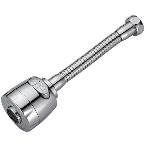 Rallonge de robinet pour pommeau de douche - longueur fixe à deux niveaux - 17 cm