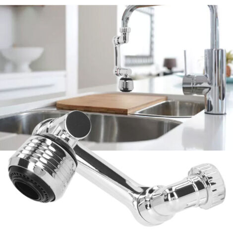 Rallonge de robinet rotative à 1080 degrés, rallonge universelle pour robinet de cuisine ou de balcon